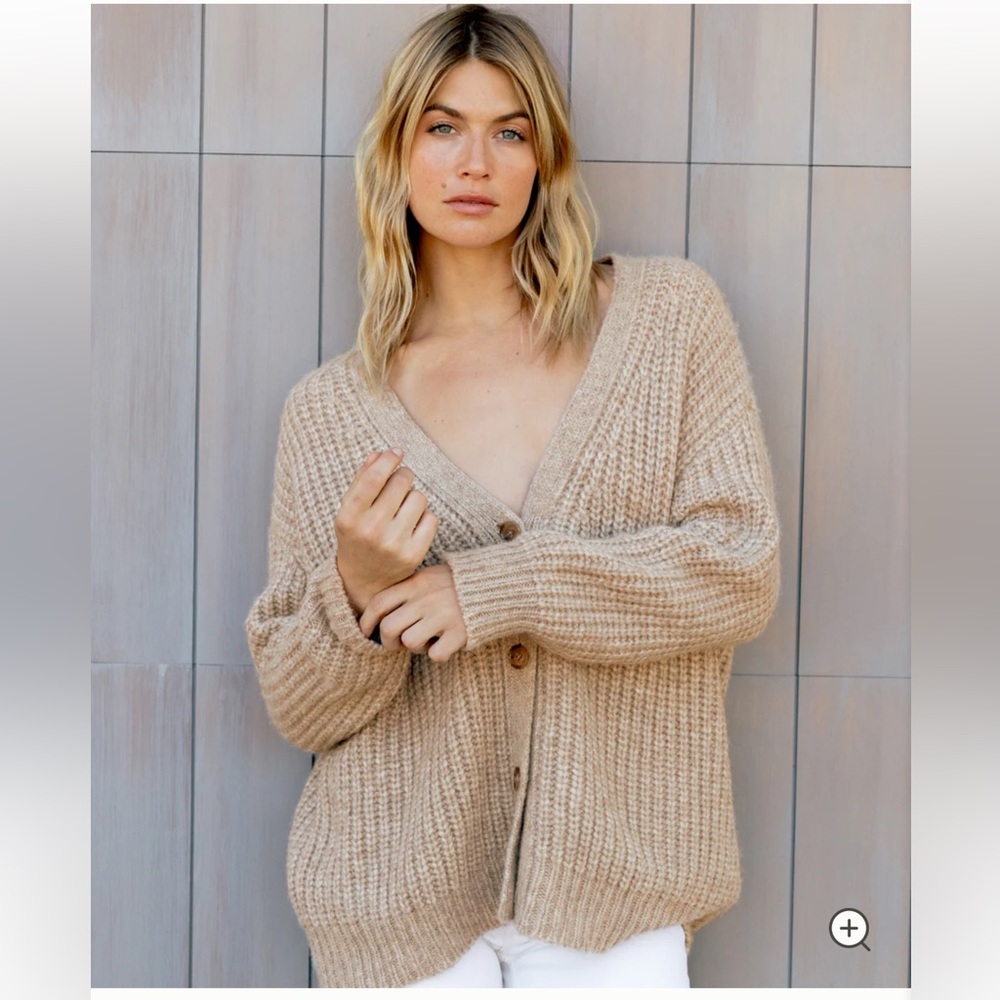 JENNI KAYNE Alpaca Cocoon Cardigan - Picture 6 of 13